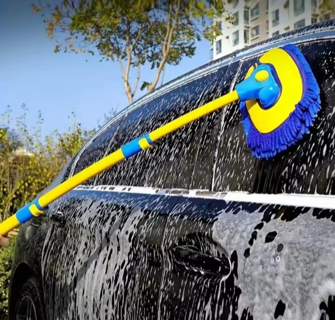 Car cleaning mop, car wash mop Car Wash Brush Cleaning Brush Cover Mop Replacement Brush Cover For Telescoping Long Handle Cleaning Chenille Mop Brushes Tool.