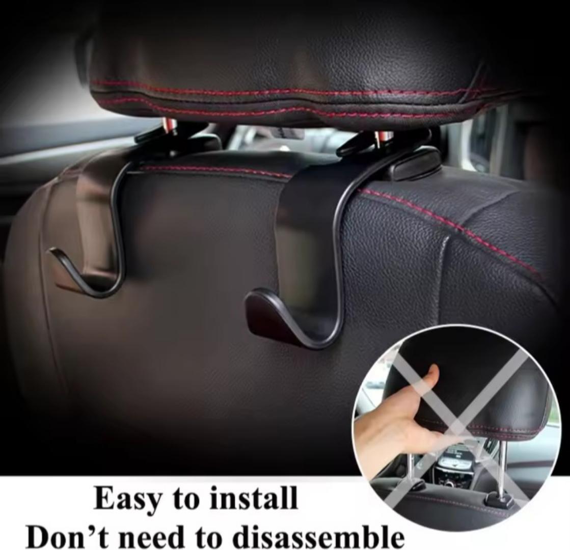Car seat hook holder organizer flexible car hooks
