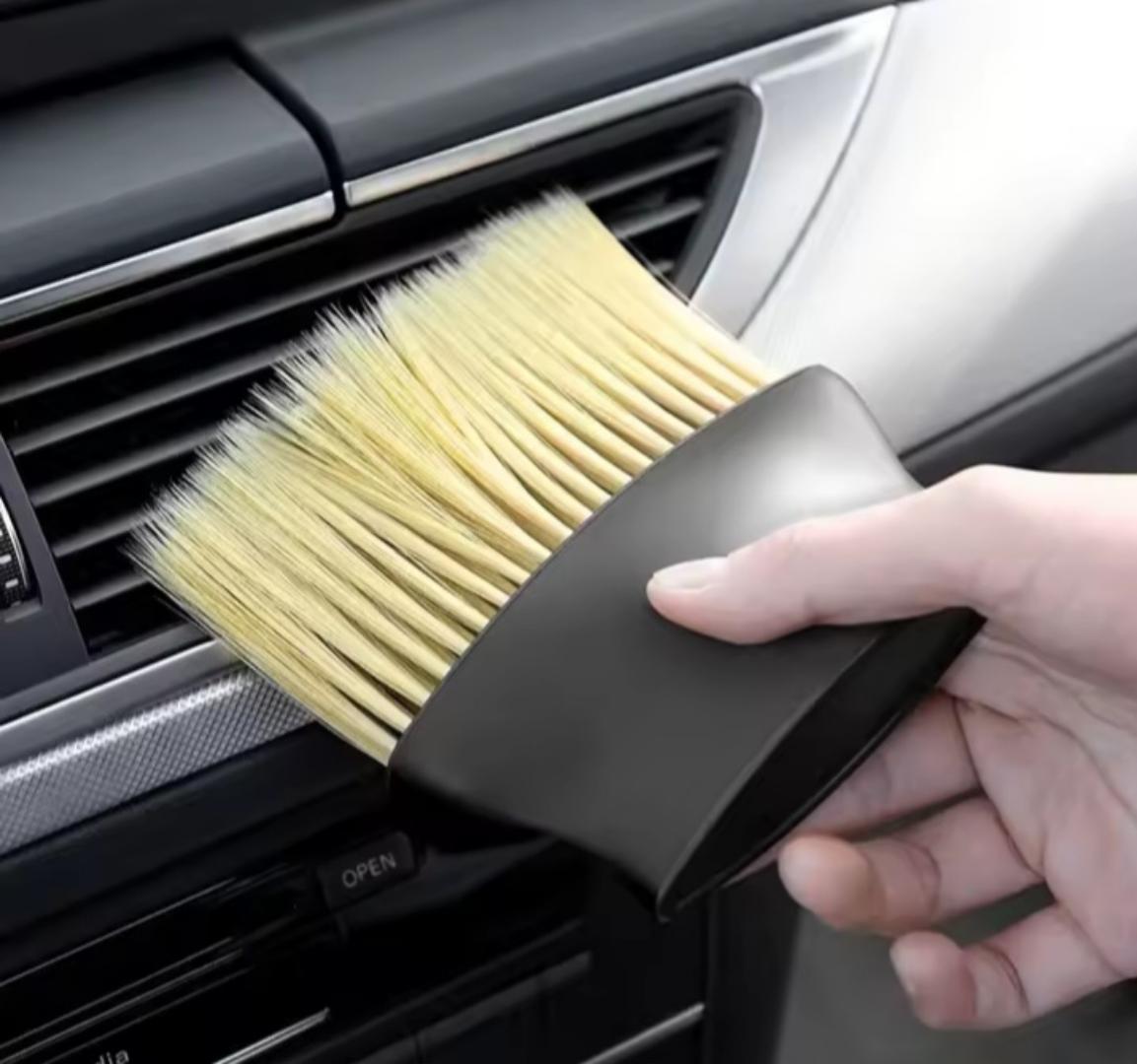 Car interior soft cleaning brush.Dust Removal Brush Air Conditioner Outlet Car Wash Dust Artifact Dust Removal Brush Cleaning Tool Soft Brush Car