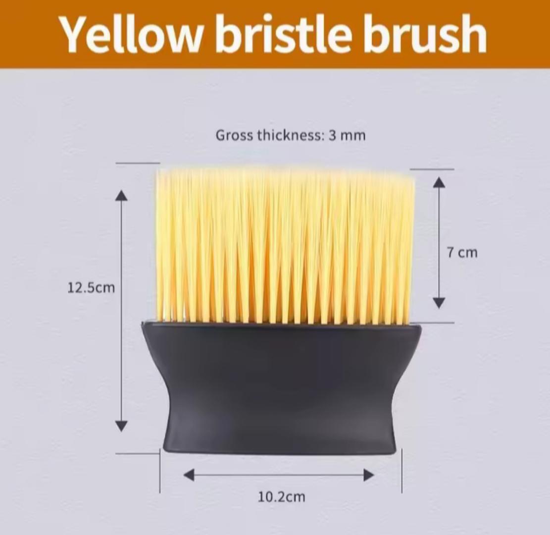 Car interior soft cleaning brush.Dust Removal Brush Air Conditioner Outlet Car Wash Dust Artifact Dust Removal Brush Cleaning Tool Soft Brush Car