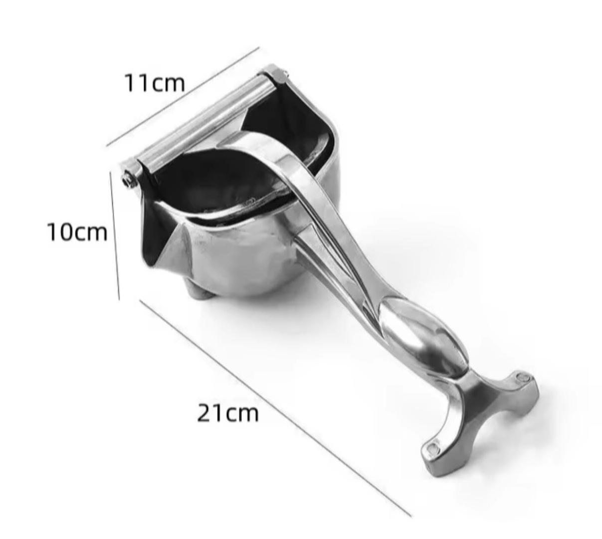 Aluminium manual juice squeezer, juicer Metallic manual juicer Manual Juice Squeezer Aluminum Alloy Hand Pressure Orange Juicer Pomegranate Lemon Squeezer Kitchen Accessories Fruit Tool.