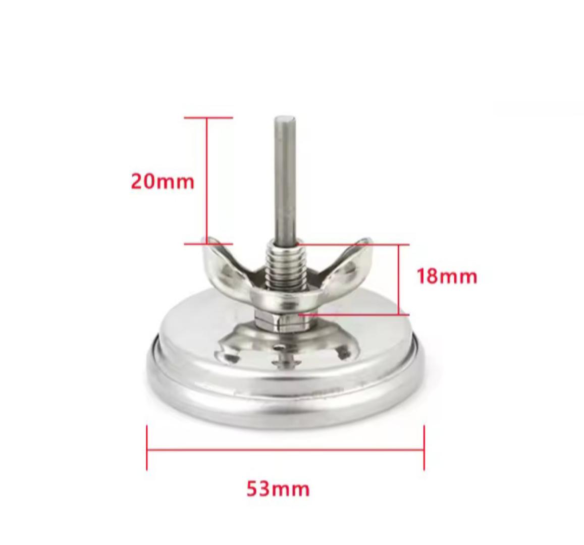 Oven thermometer This thermometer ranges from 100 degrees to 700 degrees Fahrenheit ( 50°C to 350°C) in cooking temperature Accurate, easy to use Barbecue BBQ Grill Thermometer Temp Gauge Outdoor Camp