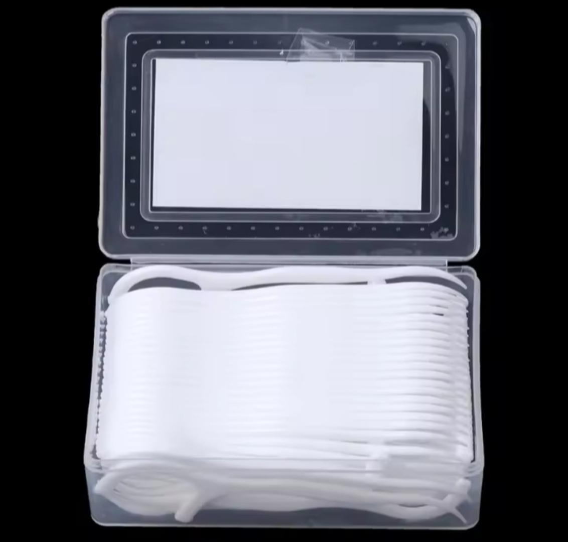 50 Dental Floss Flosser Picks Toothpicks Teeth Stick Tooth Cleaning Interdental Brush Dental Floss Pick Oral Hygiene Care.