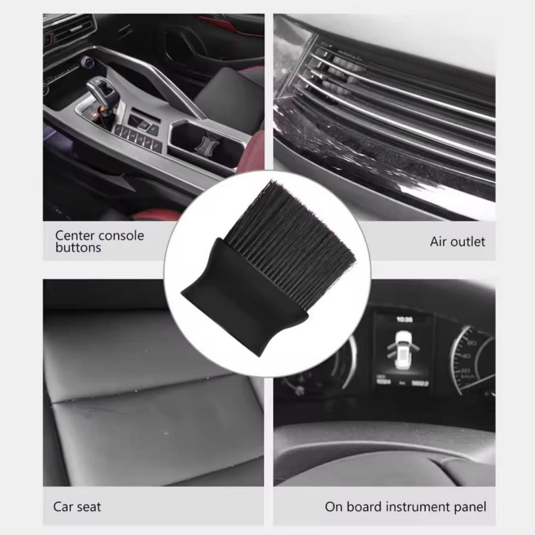 Car interior soft cleaning brush.Dust Removal Brush Air Conditioner Outlet Car Wash Dust Artifact Dust Removal Brush Cleaning Tool Soft Brush Car