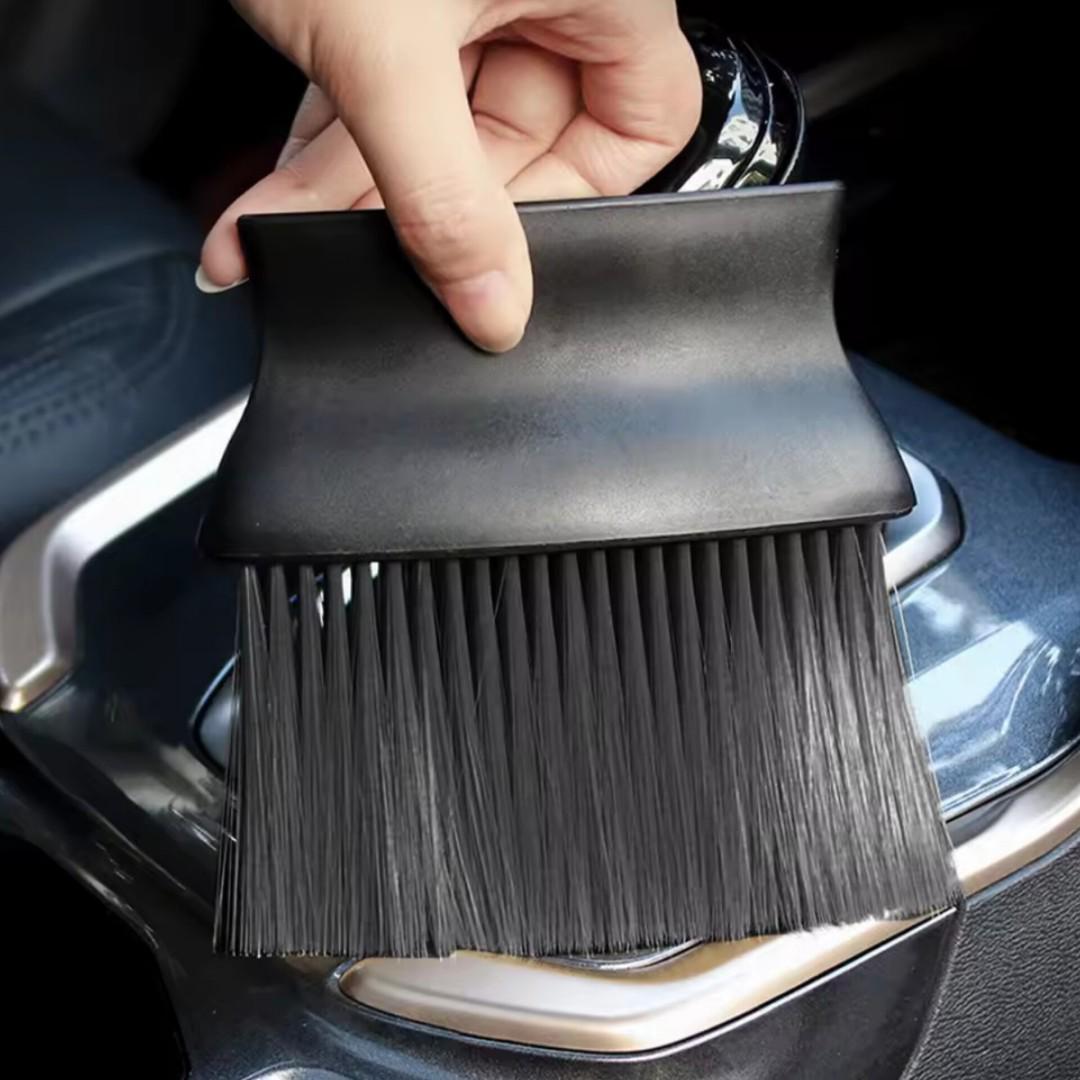 Car interior soft cleaning brush.Dust Removal Brush Air Conditioner Outlet Car Wash Dust Artifact Dust Removal Brush Cleaning Tool Soft Brush Car