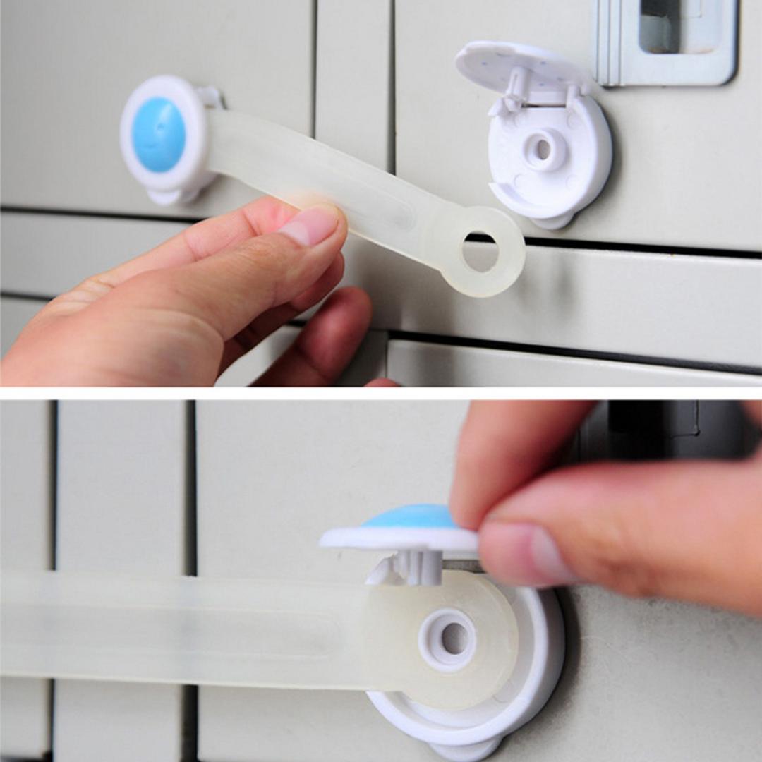 3pcs child safety cabinet locks, fridge safety locks, drawer locks, Child Safety Cabinet Lock Baby Security Protector Door Fridge Blockers Plastic Lock for Cupboards Childproof