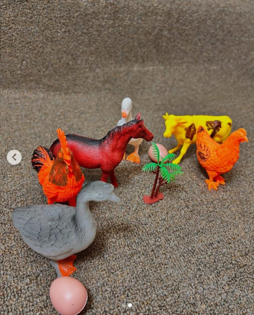 Toy Farm Animals Set - Miniature Figures