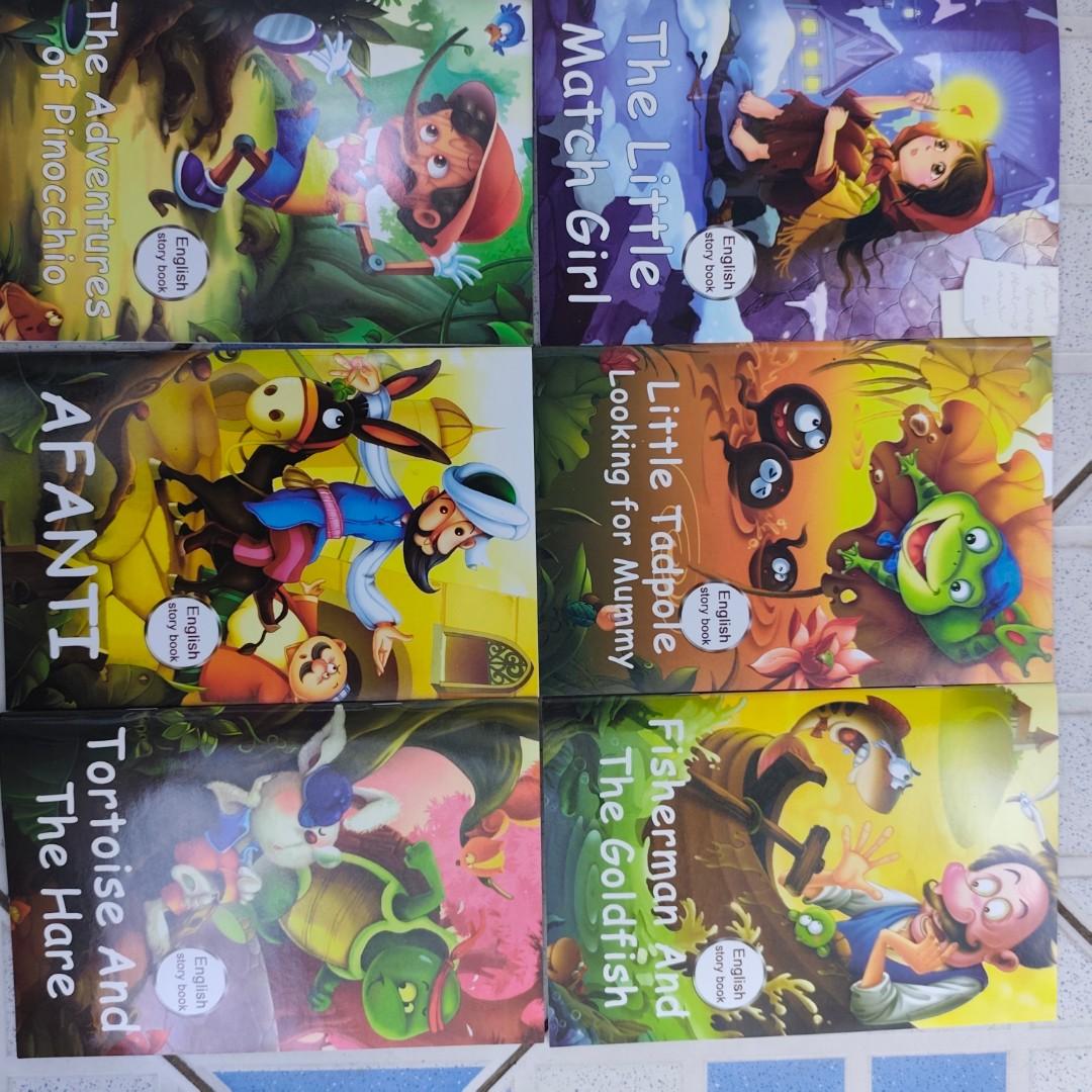6 Pc Children’S Fairy Tale Storybook Set