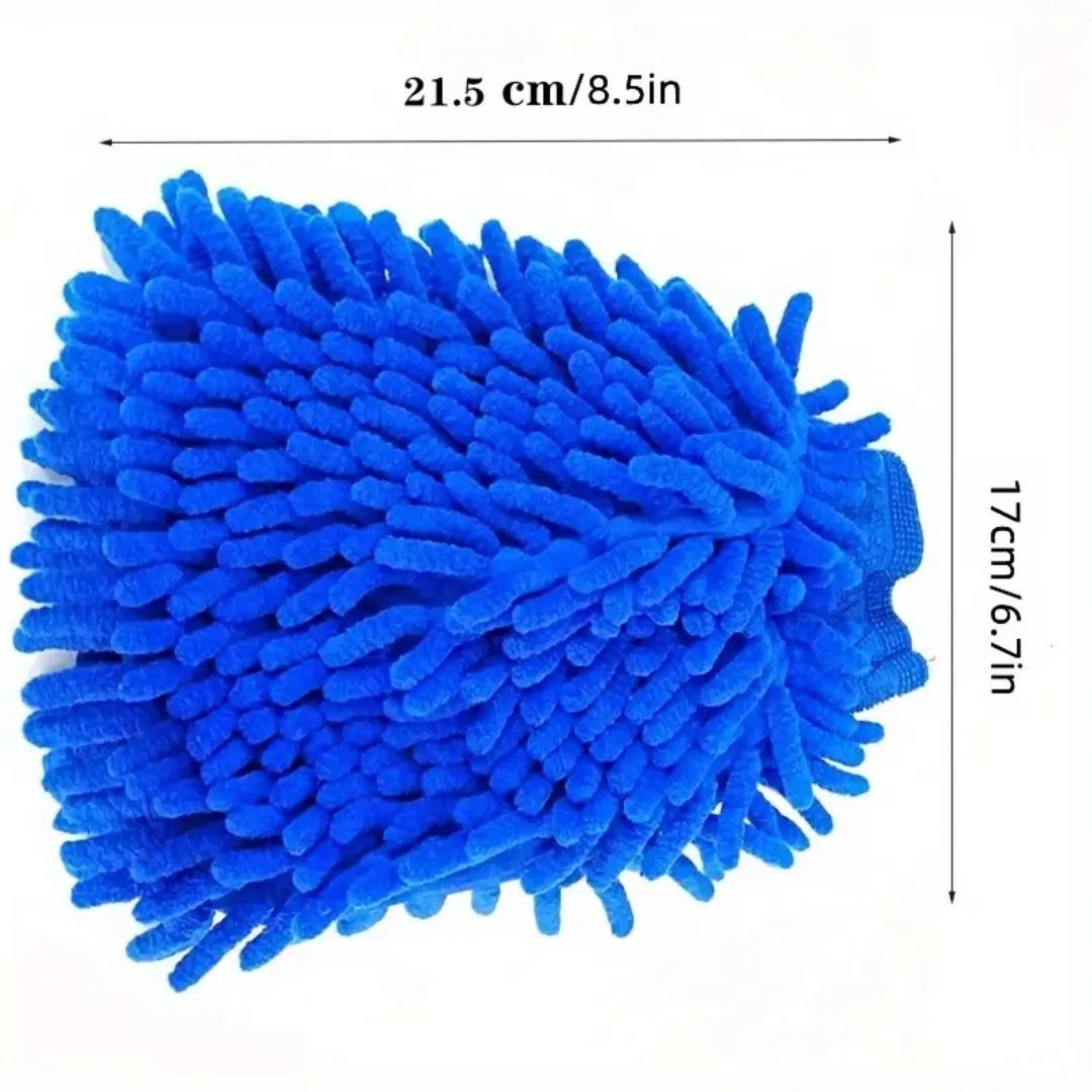 Microfiber Car Wash Glove, Cleaning Mitt For Cars, Homes