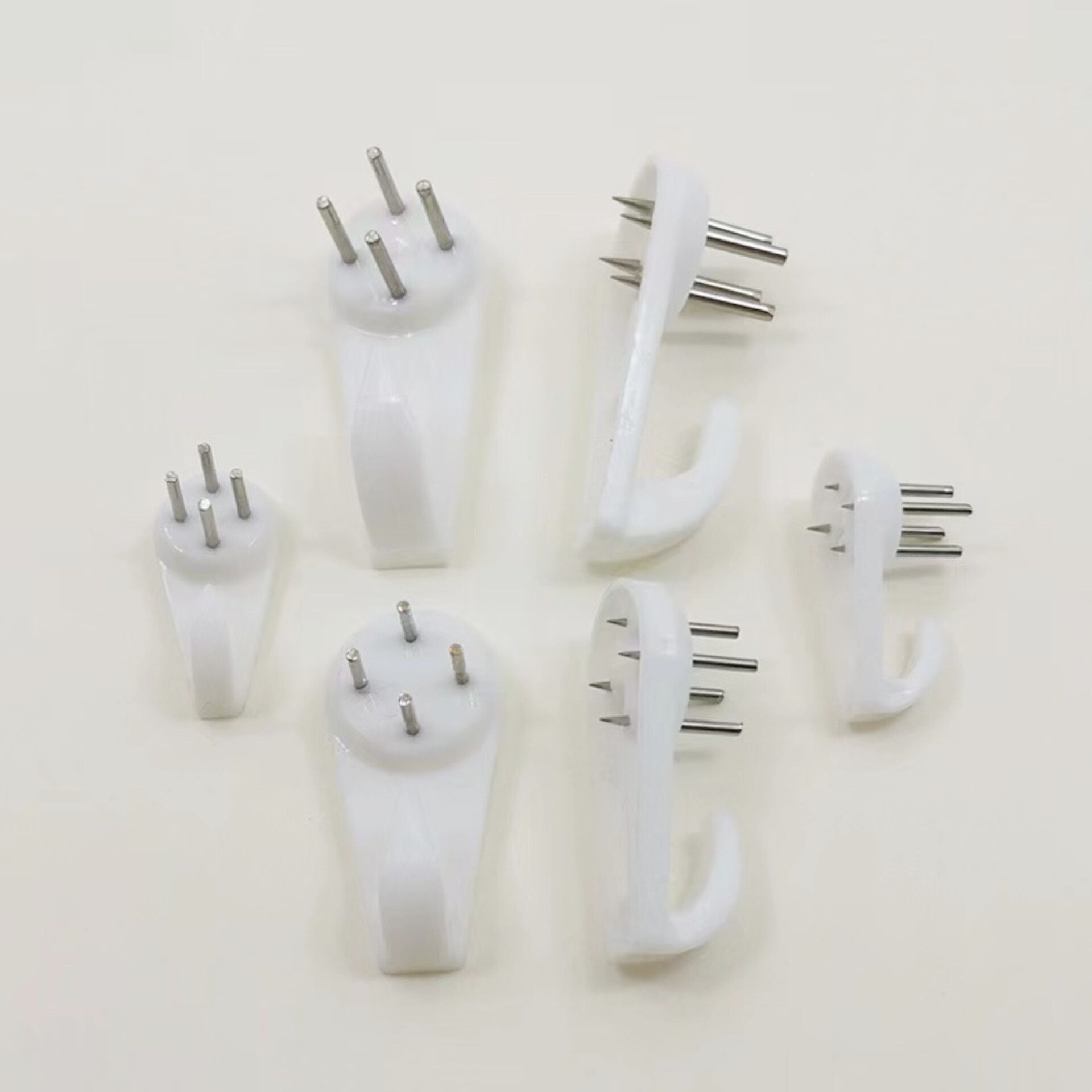 5pc Picture Hangers Hooks, Wall Hooks for Frames Clocks
