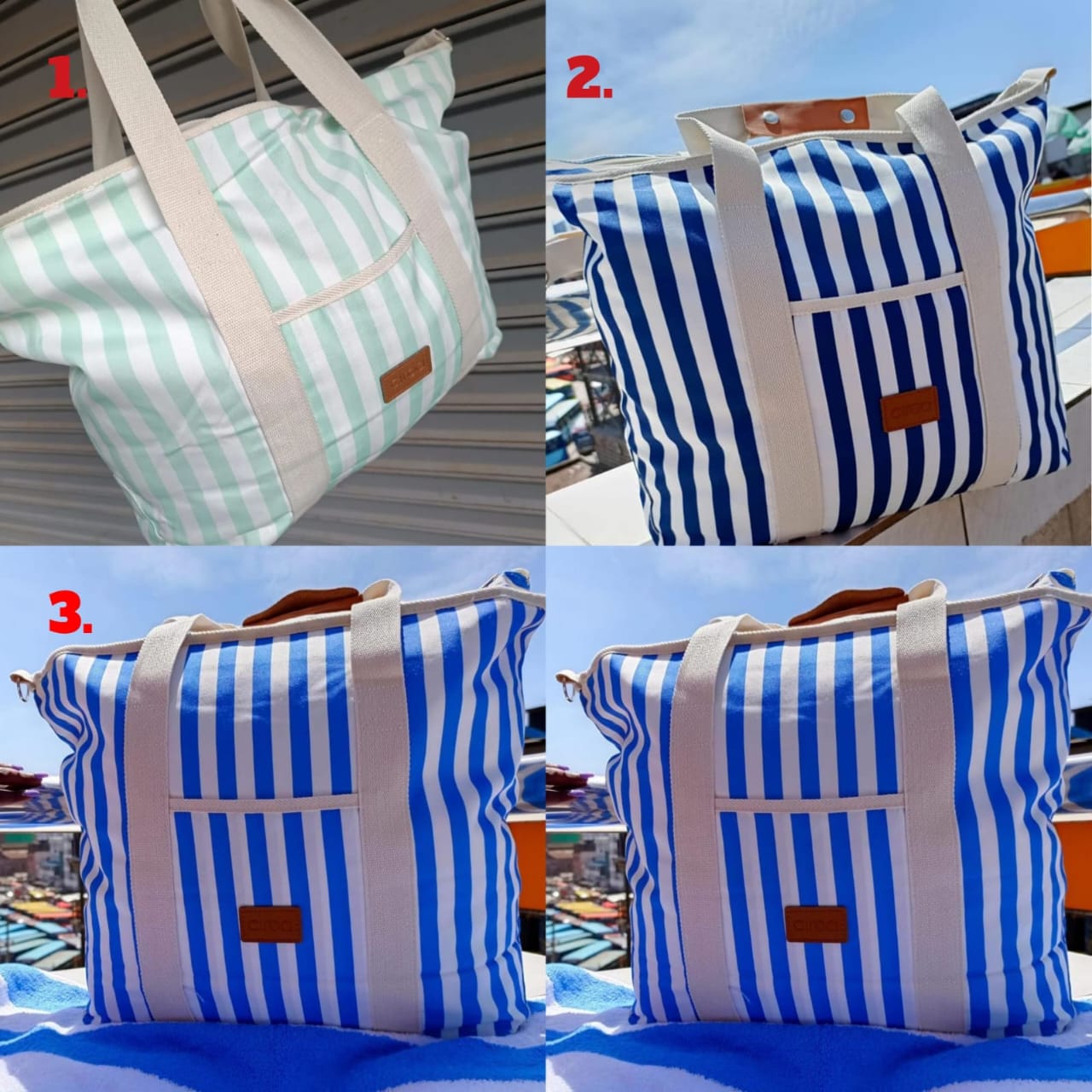 👜 LIMITED STOCK! Stylish & Spacious Cabana Stripe Beach/Market Bag 🏖️🛍️

Upgrade your style with this classic and spacious multipurpose tote! Perfect for beach trips, pool days, picnics, shopping,
