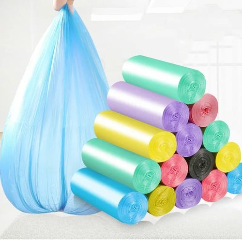 Trash Bags / Garbage Bags Large Size And Heavy Duty -100 Pieces.The garbage bag is disposable and durable. Made of high quality material, useful and practical. You can bid farewell to the trash odor.