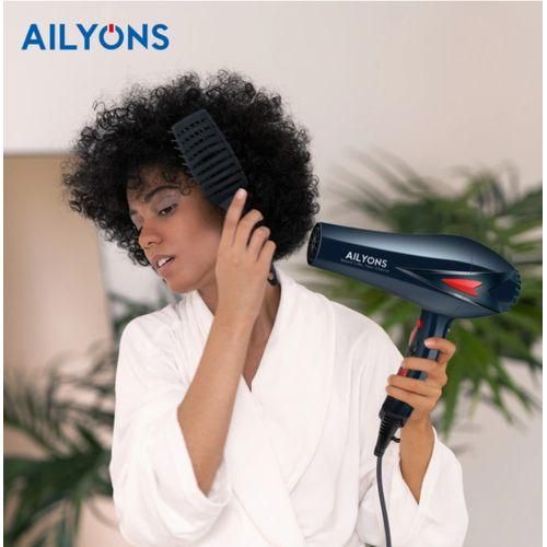 👏❗️ENJOY THE EXECUTIVE EXPERIENCE ▪️📍AILYONS 2400W Pro Hair Blow Dry plus Accessories.Ideal for use by both men and women
Speed setting: 2
Temperature options: 4
Power: 2400W
High Efficiency directi