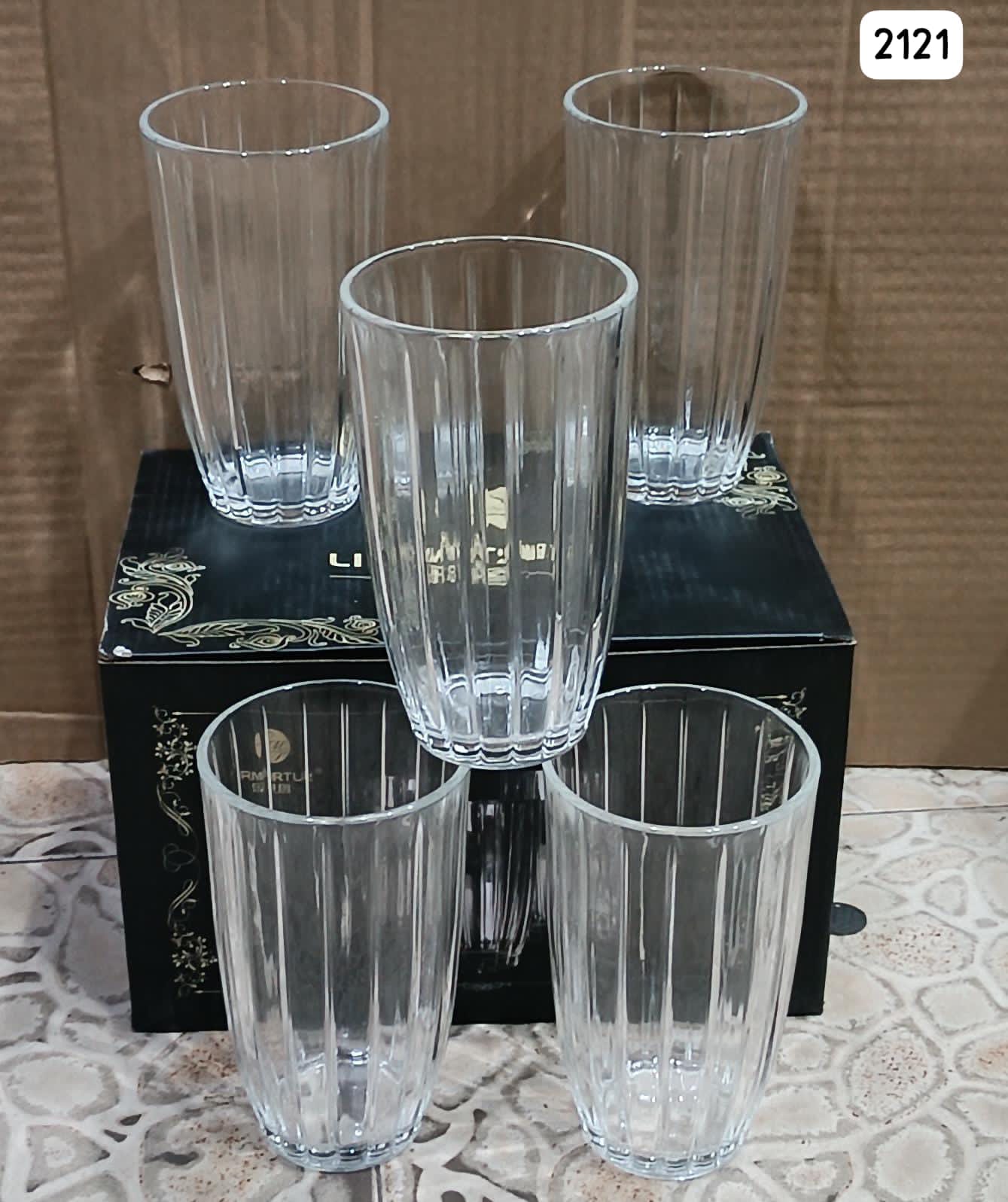 🍂🌽**Nice One Set Of 6pcs  High Quality Milk Juicer Beer Glass Cups Wine Water Glasses.Material: High Quality Glass
Excellent shape and design
High Quality Drink ware type
Easy to clean