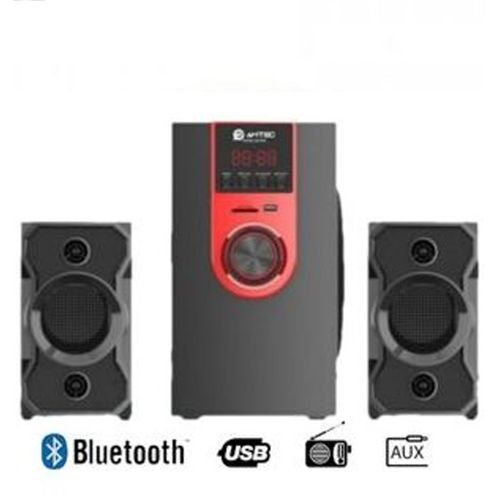AMTEC 008 2.1CH home theater system,Comes With Bluetooth,USB Port,FM Radio,DC 12v Port,Remote Control,SD Card Port.Best Brand in Town and Best Selling Product