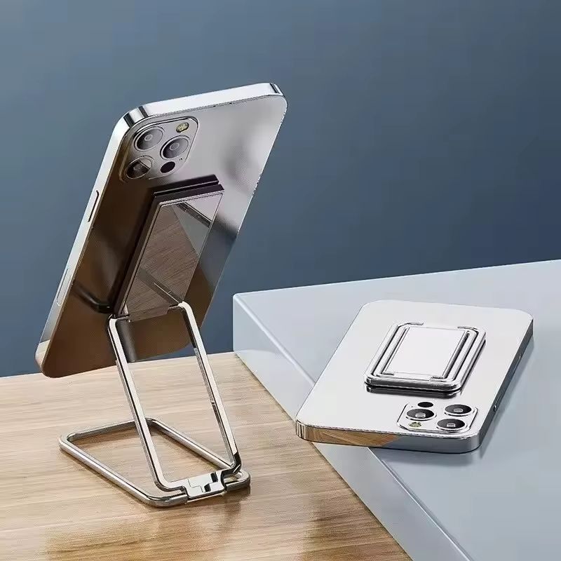 Phone Ring Holder for iPhone Pro Xiaomi Finger Kickstand 360 Degree Rotation Metal Cell Phone Ring Grip Foldable Cellphone Stand