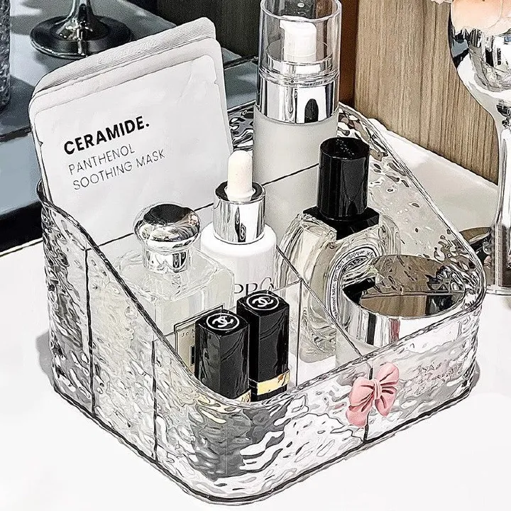 Cosmetics storage box, lipstick and skincare product storage artifact, light luxury new model, durable and high beauty storage