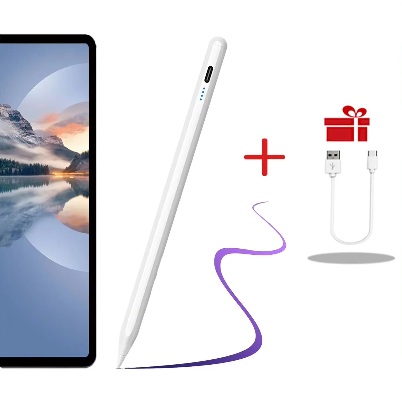 for XIAOMI Pad Stylus Universal Pen for HUAWEI MatePad Stylus Mobile Phone Touch Pen for Lenovo Android Windows For RedmiPad Se