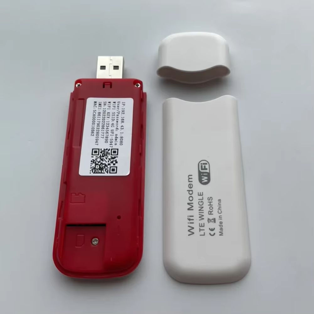 4G LTE Wireless USB Dongle Mobile Broadband 150Mbps Modem Stick 4G Sim Card Wireless Router Home Office Wireless WiFi Adapter