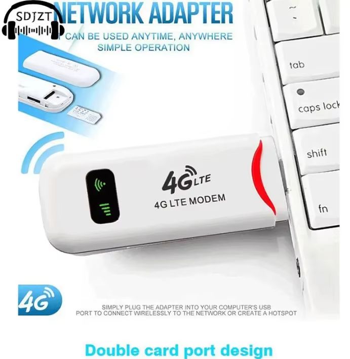 4G LTE Wireless USB Dongle Mobile Broadband 150Mbps Modem Stick 4G Sim Card Wireless Router Home Office Wireless WiFi Adapter