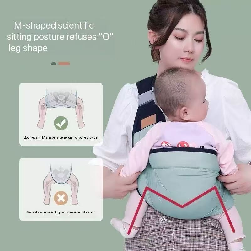 Baby Carrier Belt Backpack Newborn Door Ring Sling Wrap Diaper Bag Universal Front Holding Pacifier Holder Infant Products