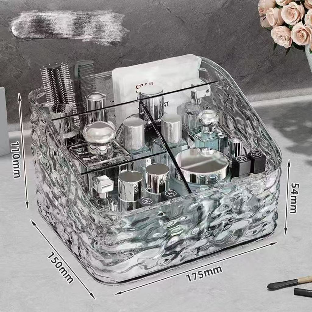 Cosmetics storage box, lipstick and skincare product storage artifact, light luxury new model, durable and high beauty storage