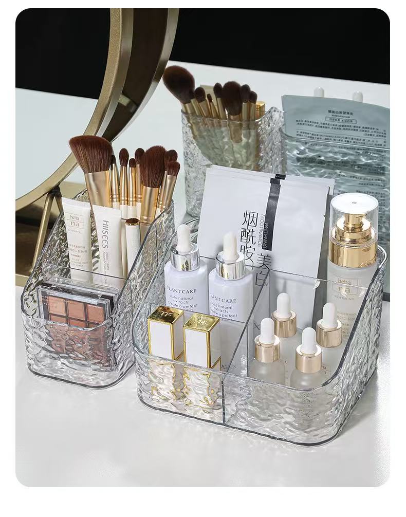 Cosmetics storage box, lipstick and skincare product storage artifact, light luxury new model, durable and high beauty storage