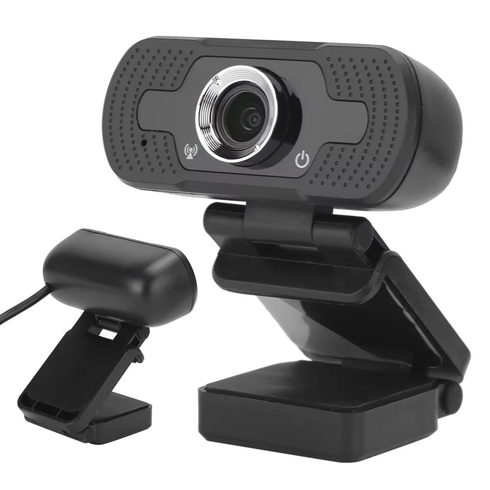 Computer Camera Webcam Computer Camera with Microphone for PC Laptop Desktop Video Call W8 1080P Black Webcam Webcam with Camera