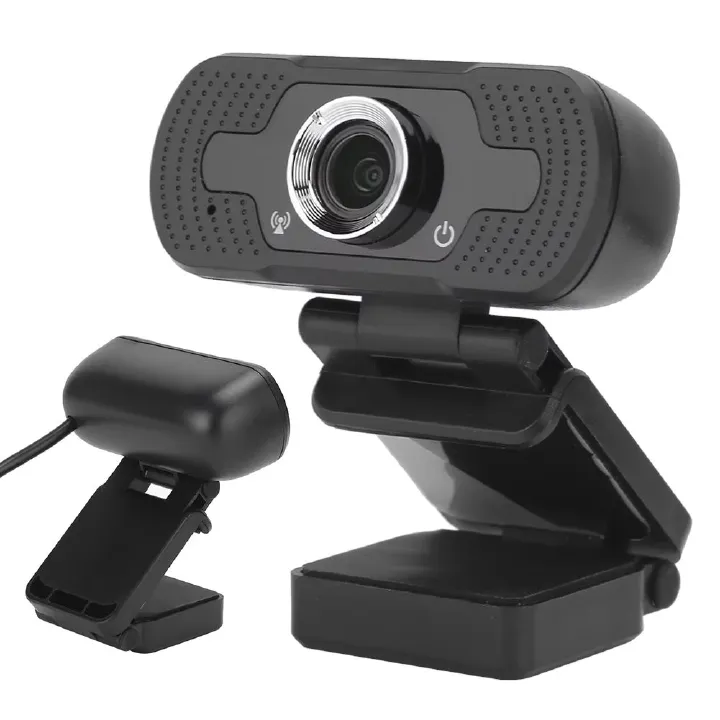 Computer Camera Webcam Computer Camera with Microphone for PC Laptop Desktop Video Call W8 1080P Black Webcam Webcam with Camera