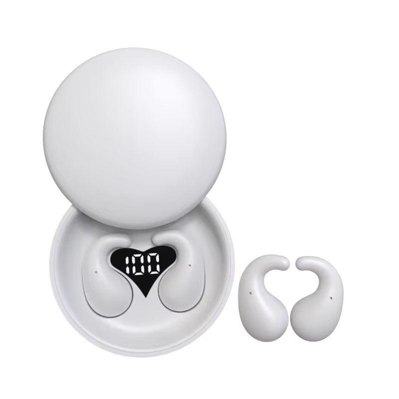 SK28 Ultra-thin Sleeping Headphones 5.4 Wireless Bluetooth Headset Invisible Earbuds Hidden In Ear Sports Earphones Waterproof