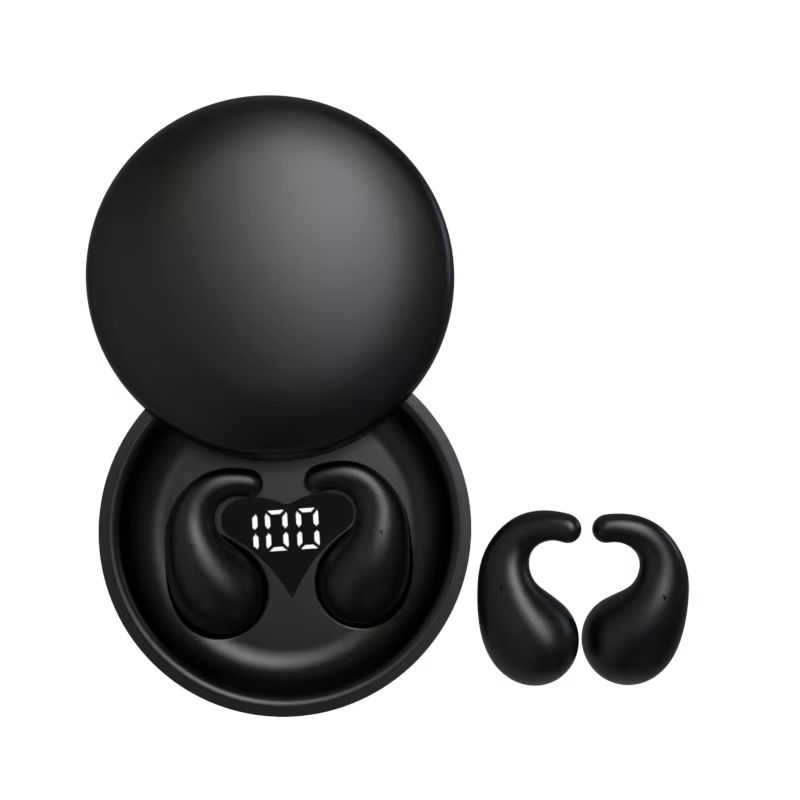 SK28 Ultra-thin Sleeping Headphones 5.4 Wireless Bluetooth Headset Invisible Earbuds Hidden In Ear Sports Earphones Waterproof