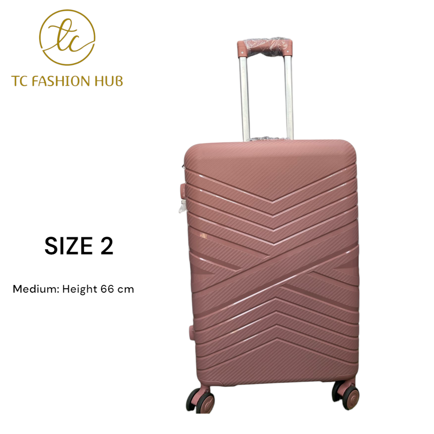 SIZE 29 Full Set UNBREAKABLE RUBBER SUITCASE – Pink, Lightweight, Durable, Scratch-Resistant, 360° Wheels, TSA Lock, Anti-Theft Zipper, Waterproof, and Spacious for Secure, Hassle-Free Travel.