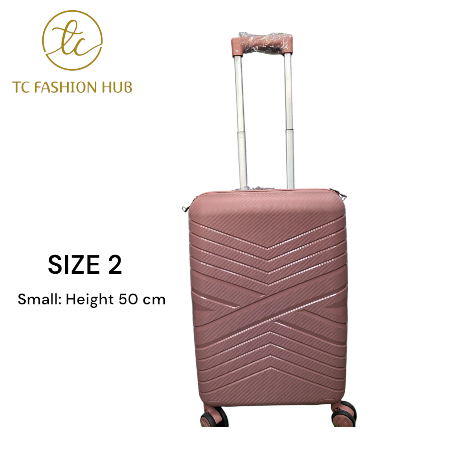 SIZE 29 Full Set UNBREAKABLE RUBBER SUITCASE – Pink, Lightweight, Durable, Scratch-Resistant, 360° Wheels, TSA Lock, Anti-Theft Zipper, Waterproof, and Spacious for Secure, Hassle-Free Travel.