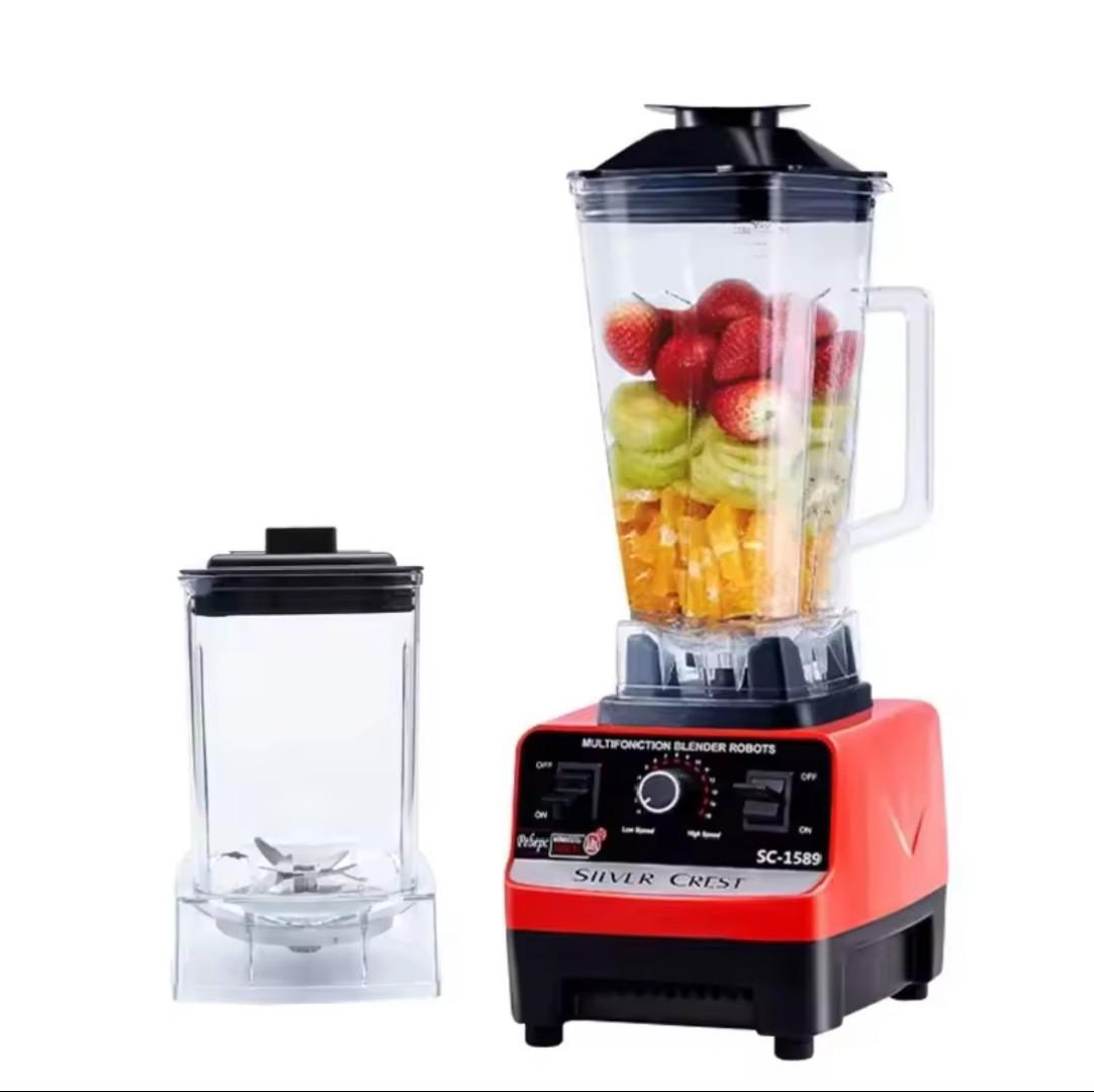 4500W Heavy Duty Commercial Blender Fruit Mixer Juicer Food Processor Ice Smoothies Blender High Power Juice Maker Crusher 220V