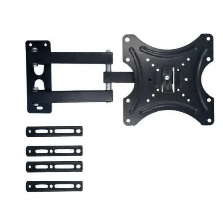 TV Wall Mount TV Stand 14″-55″ Steel Material Fixed - Swivel Solid Wall Black Quality product rotating wall bracket 14 inch to 55 inch support affordable
