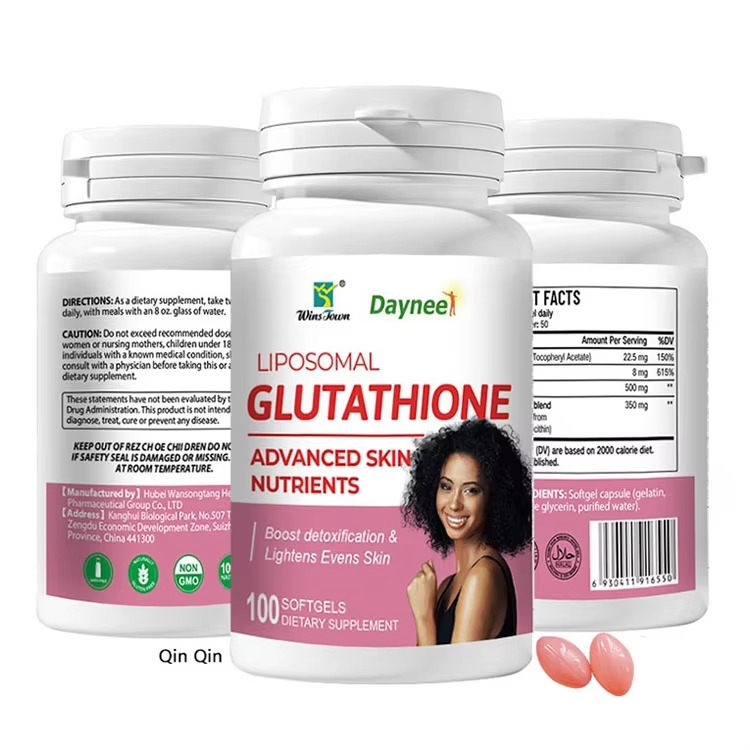 Liposomal Glutathione – Advanced Antioxidant Supplement with Enhanced Absorption for Skin Brightening, Detoxification, Immune Support, Energy & Overall Wellness