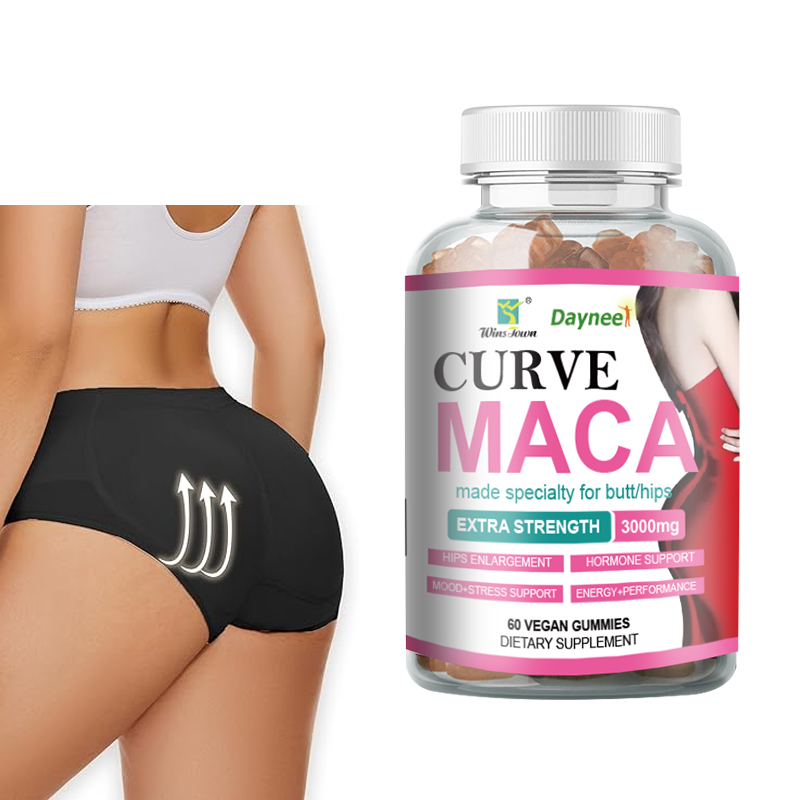 Curve Maca Daynee Gummies for Butt & Hips Enlargement – Enhances Curves, Boosts Energy & Balances Hormones Naturally