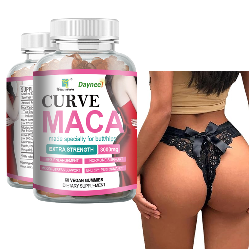 Curve Maca Daynee Gummies for Butt & Hips Enlargement – Enhances Curves, Boosts Energy & Balances Hormones Naturally