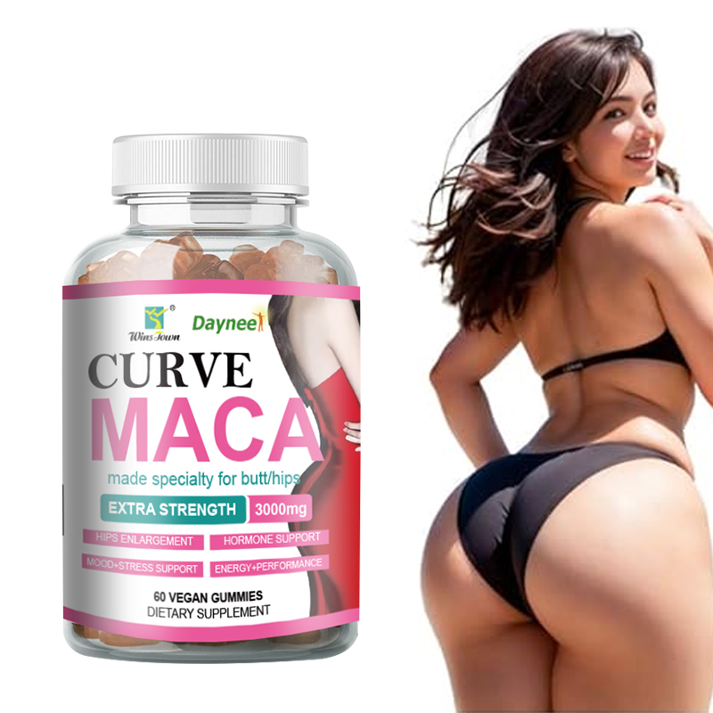 Curve Maca Daynee Gummies for Butt & Hips Enlargement – Enhances Curves, Boosts Energy & Balances Hormones Naturally
