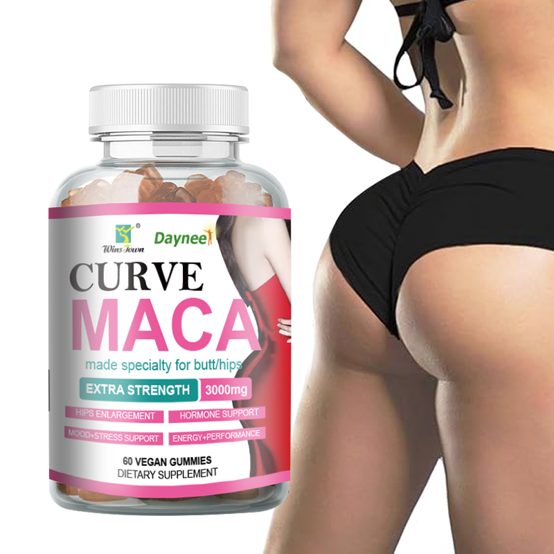 Curve Maca Daynee Gummies for Butt & Hips Enlargement – Enhances Curves, Boosts Energy & Balances Hormones Naturally