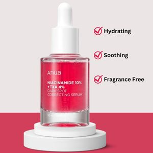 Anua Niacinamide 10% + TXA 4% Dark Spot Correcting Serum
Brighten • Clarify • Even Out Your Skin Tone