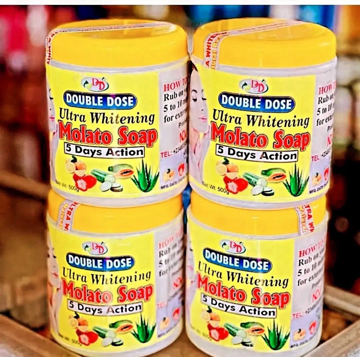 double dose ultra whitening molato soap 5 days action brightening smoothing even tone gentle exfoliation