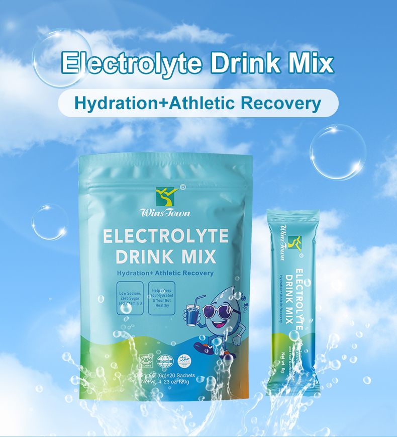 Wins Town Electrolyte Drink Mix – Hydration & Athletic Recovery (120g) Zero Sugar