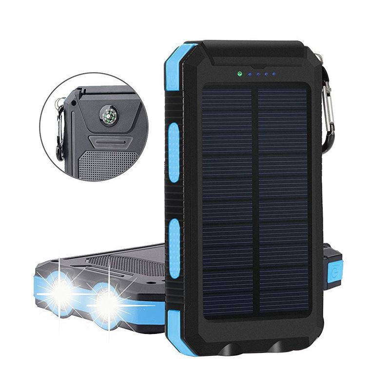 20000mAh Solar Power Bank with LED Light - Portable Solar Charger for Outdoor, Emergency, and Daily UseProduct