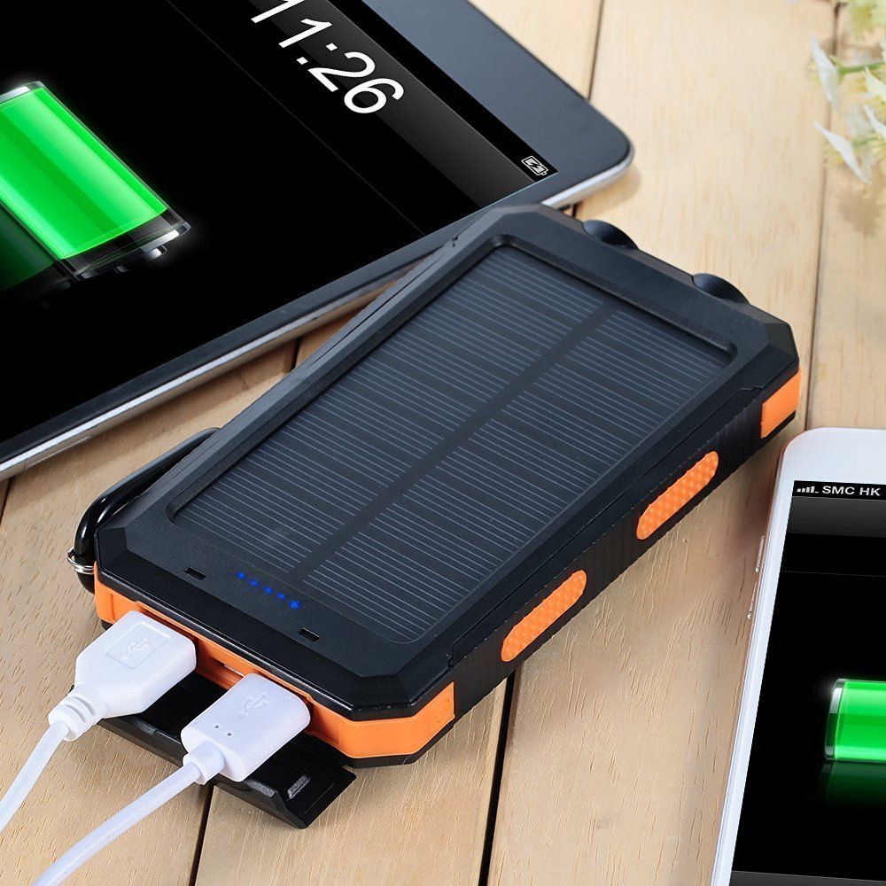 20000mAh Solar Power Bank with LED Light - Portable Solar Charger for Outdoor, Emergency, and Daily UseProduct