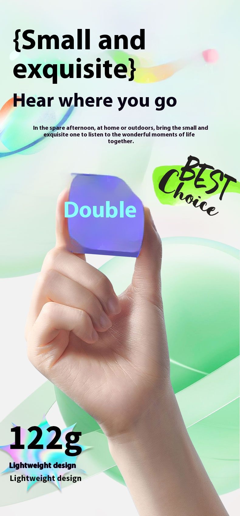 X1 Mini Metal Portable Bluetooth Speaker - Portable HiFi Sound, Long endurance Playtime & Bass Boost (Best Budget Gift for Kenya）