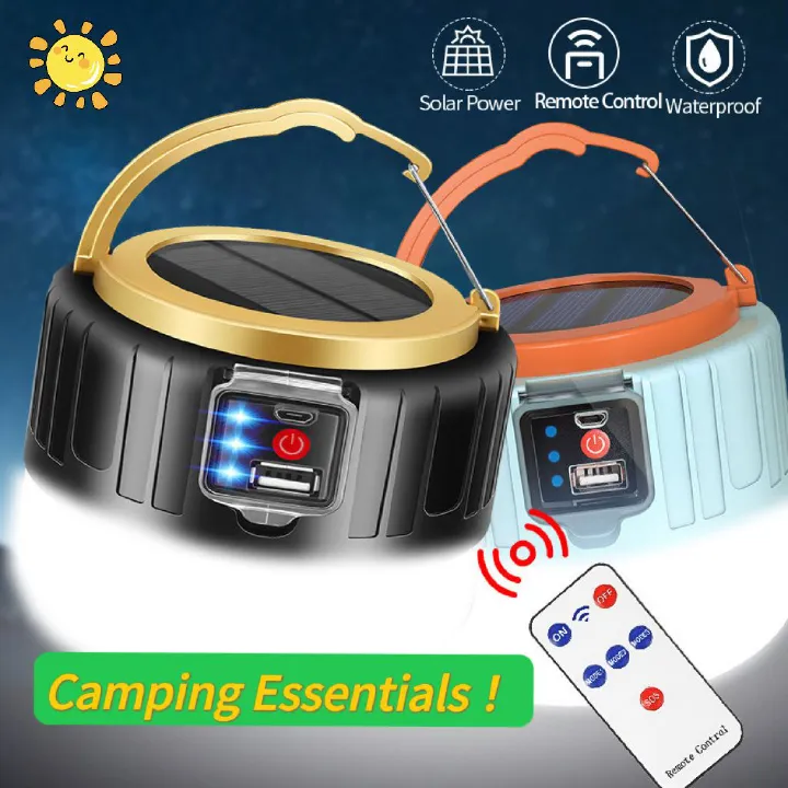 Outdoor  Solar Light  Camping Light with Smart Brightness Garden light & 72H Runtime - Essential for Outdoor Adventures and Power Outages Garden lamp