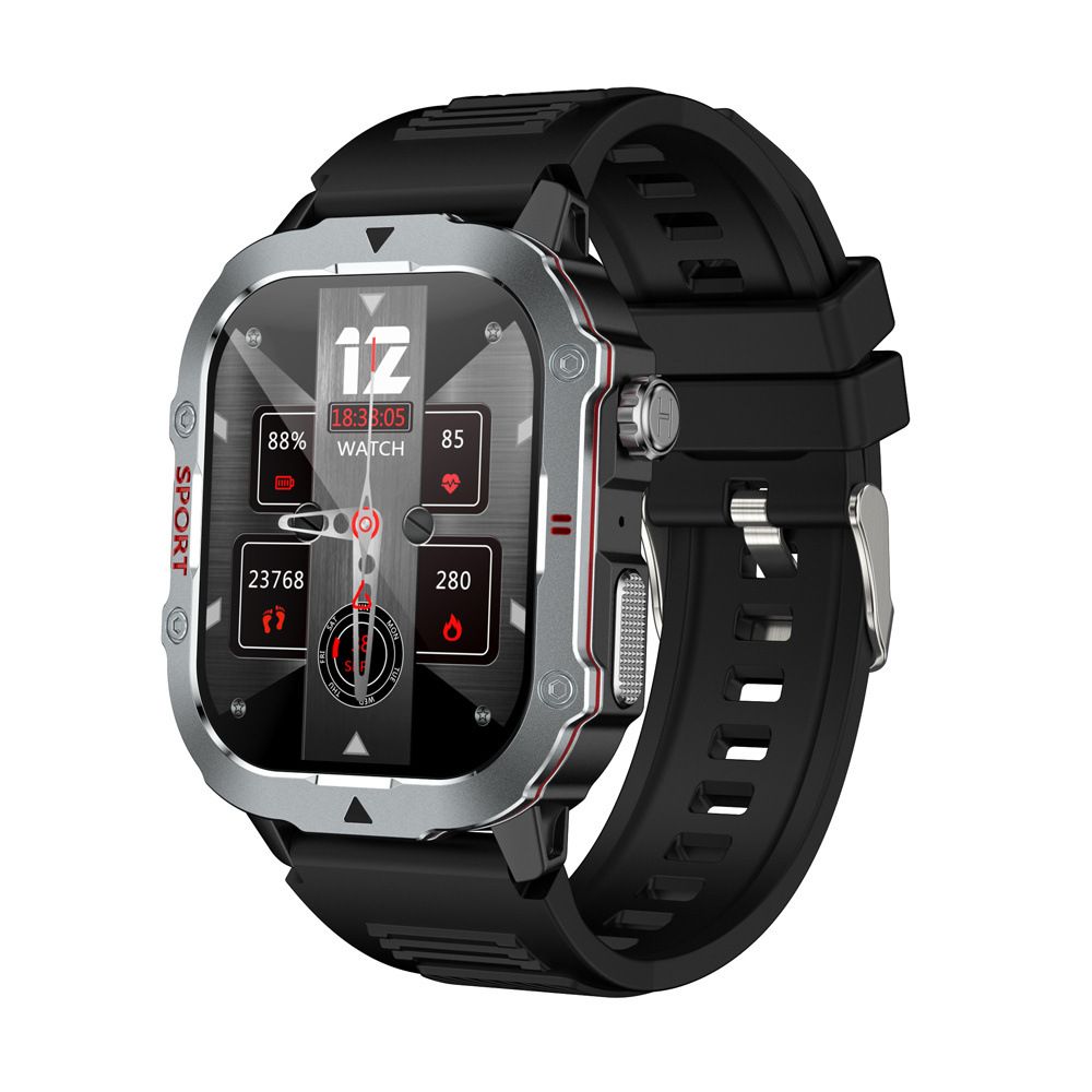 2025 Hot New H11 smartwatch with flashlight ultra Bluetooth call information alert sports watch