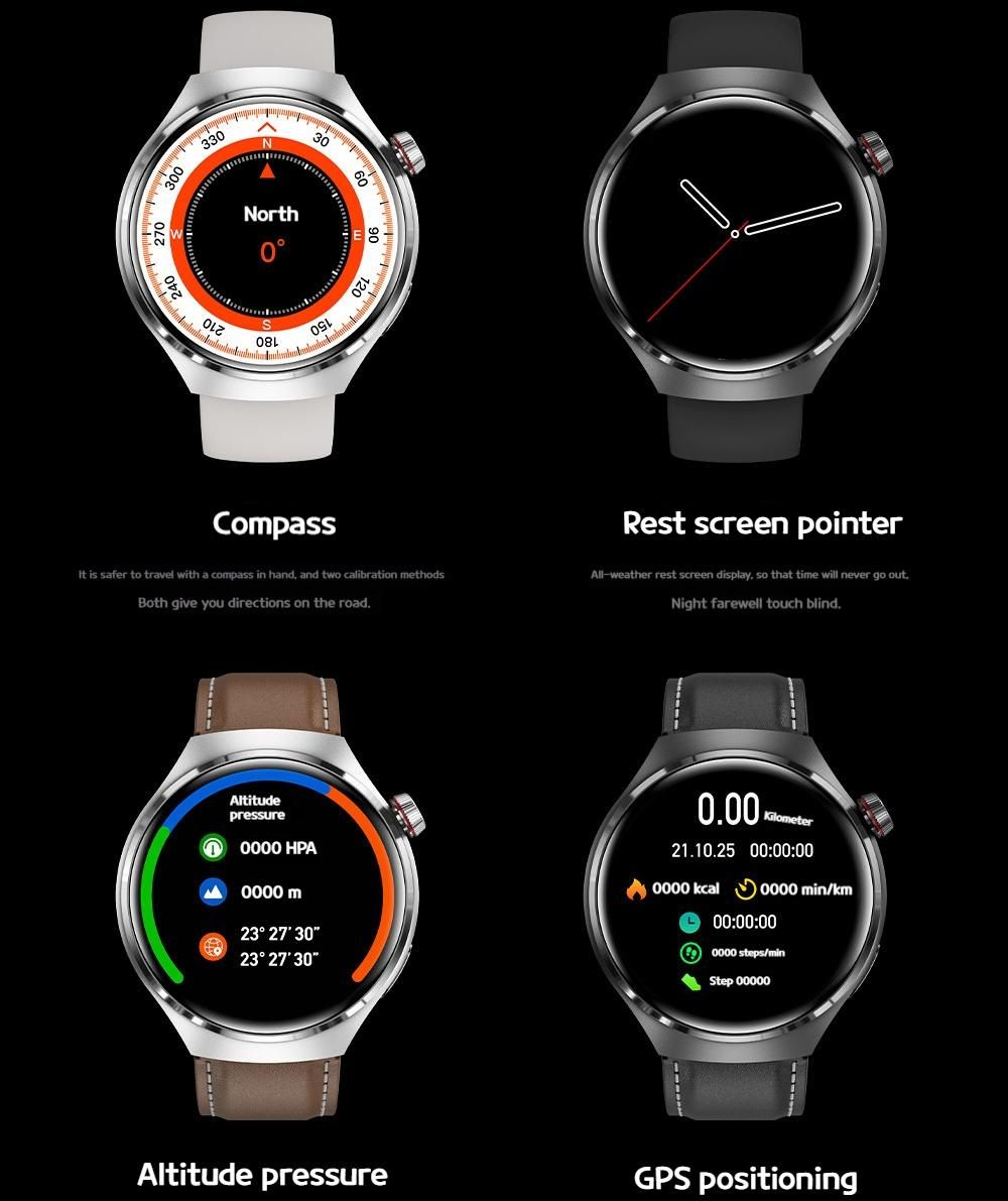 2025 New Gt4PRO smart watch Bluetooth Talk Waterproof sports Smart Watch voice assistant Smart Watch