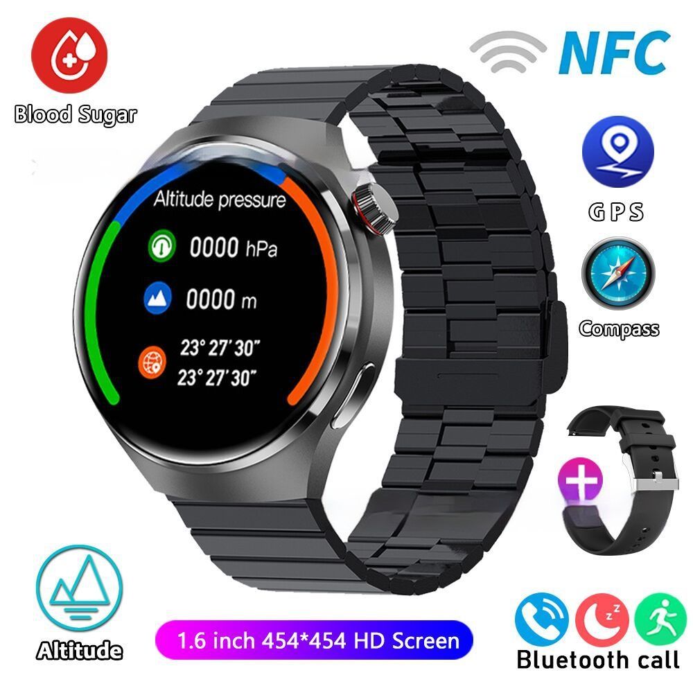 2025 New Gt4PRO smart watch Bluetooth Talk Waterproof sports Smart Watch voice assistant Smart Watch